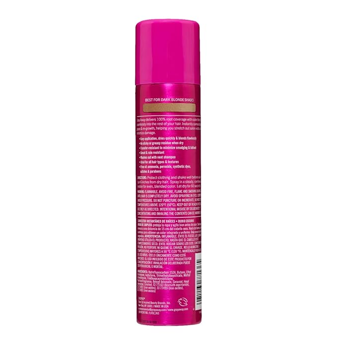 EVERPRO Gray Away Instant Root Cover Up Spray 2.5oz - Dark Blonde