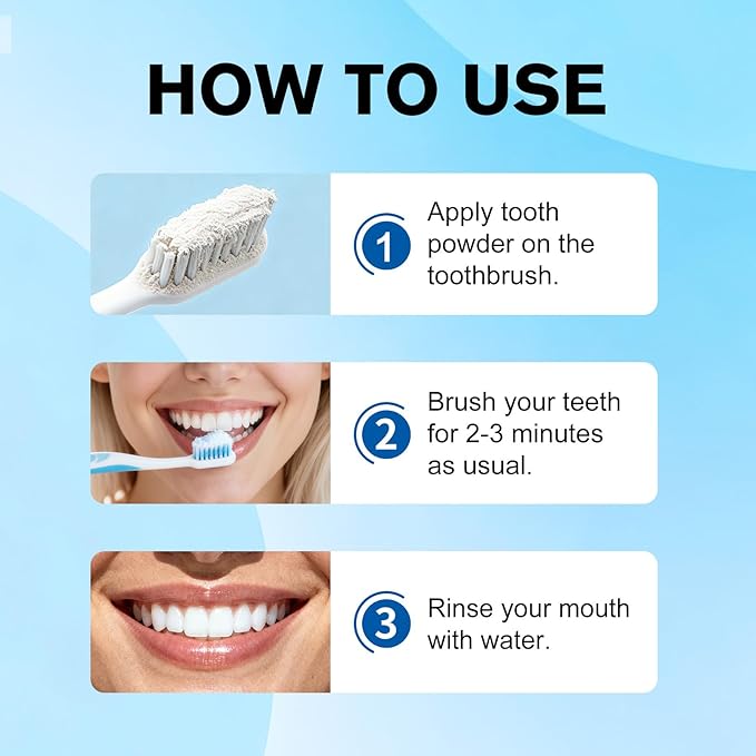 Microcrystalline Hydroxyapatite Powder, 10% Hydroxyapatite Tooth Powder Hydroxyapatites Toothpaste Powders, 80G