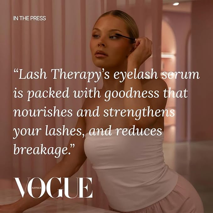 Lash Therapy Australia Eyelash Growth Serum (Available in 5ml & 3ml) – Enhance, Boost & Grow Lashes | Longer, Thicker, Fuller & Naturally Curled Lashes (3ML)
