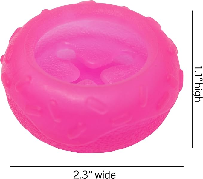 Starmark Everlasting Treat Donut Chew Toy for Small Dogs Under 15 pounds