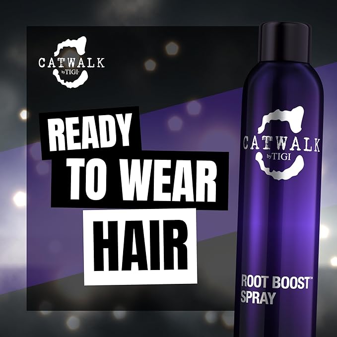 TIGI Catwalk Root Boost Spray Foam - Directional Mousse for All Hair Types - For Lift & Texture - For All Hair Types - Finish on Wet Hair & Blow Dry - Premium Hair Care Products - 8.5 oz (2 Pack)
