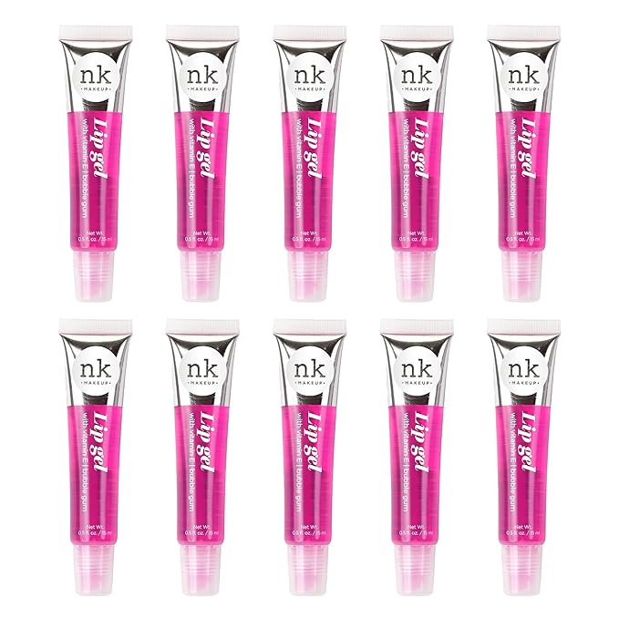 NICKA K NEW YORK Lip Gel, Hydrating, Lightweight, Glides on Effortlessly, Non Sticky Finish Lip Gel Colors (AMZ057)