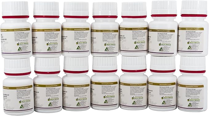 Bestmade Expanded Cell Salt Kit – 14 Advanced Cell Salts for Cellular Detox, Nourishment & Targeted Natural Care, Trusted Homeopathic Remedies, 14 Bottles, 350 Pellets Each