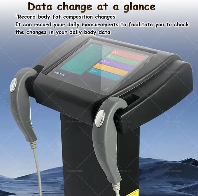 Smart Body Composition Analyzer with Printer, BMI Muscle Mass 20 Metrics Large Display Accurate for Health Tracking