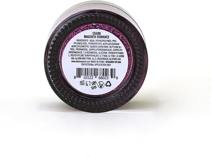Dazzle and Delight: Secret of Pharaoh Glitter Gel for Hair, Body and Face - Magenta Romance | 6 Vibrant Colors, Long Lasting Sparkles, Ideal for Parties, and Festival Look, Glammarous Effect