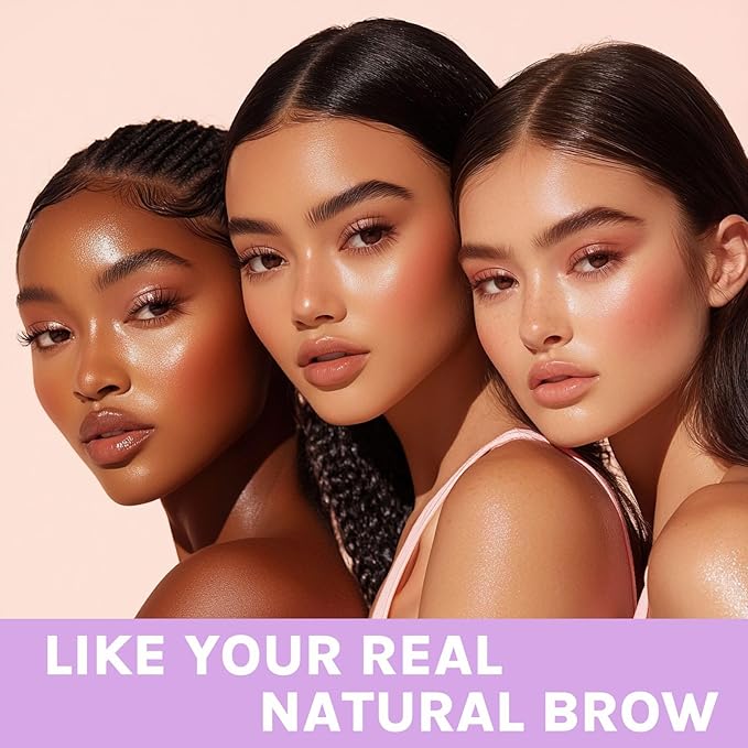 30° Curved Eyebrow Pencil, Magic 2 in 1 Eyebrow Pen Pro, Waterproof Eye Brow Pen with 2 Tips, Vivid Microblading Brow Pencils for Women, Last All Day Makeup (Light Brown)