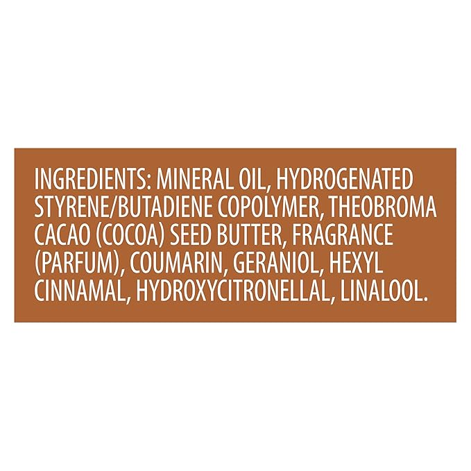 Vaseline Intensive Care Cocoa Radiant for Glowing Skin Body Gel Oil Made with Pure Cocoa Butter + Replenishing Oils 6.8 oz