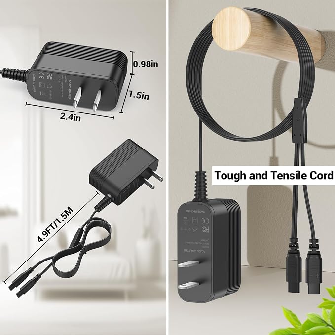 5V Power Cord for SportDOG Collar Charger for SportDOG Shock Collar Trainer