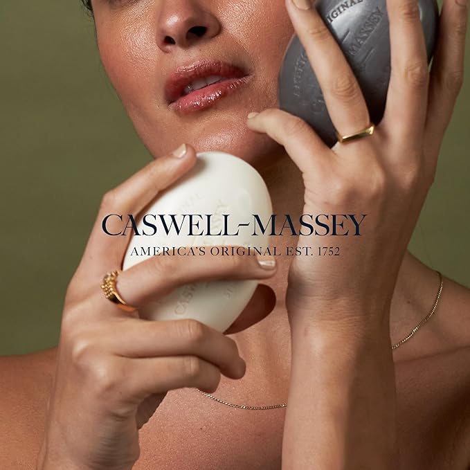 Caswell-Massey Women’s Soap Bar Bundle | Rose & Lilac Natural Bar Soaps | Moisturizing, Plant-Based Formula with Essential Oils | Gentle for All Skin Types | Made in USA | 2 Bars, 3.5 oz Each