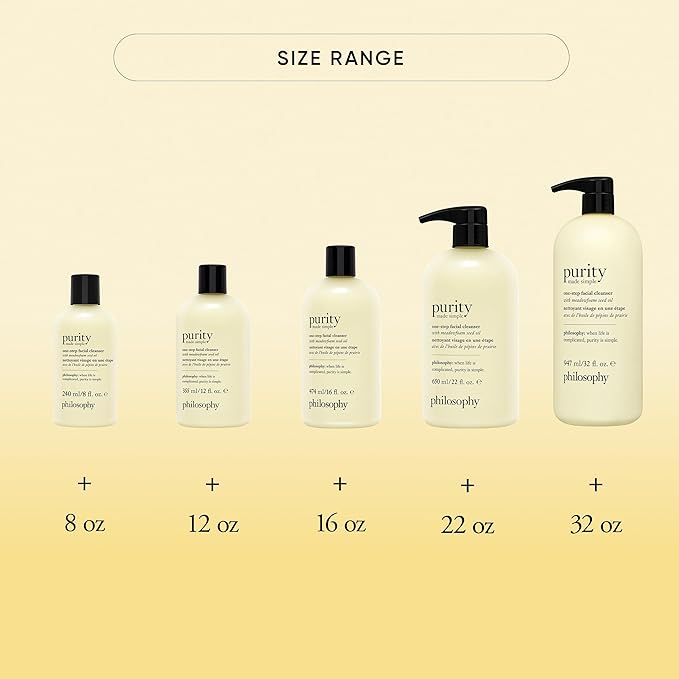 philosophy purity made simple facial cleanser 8 fl oz