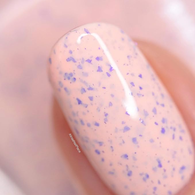 ILNP Sweet Tart - Pastel Coral Speckled Nail Polish