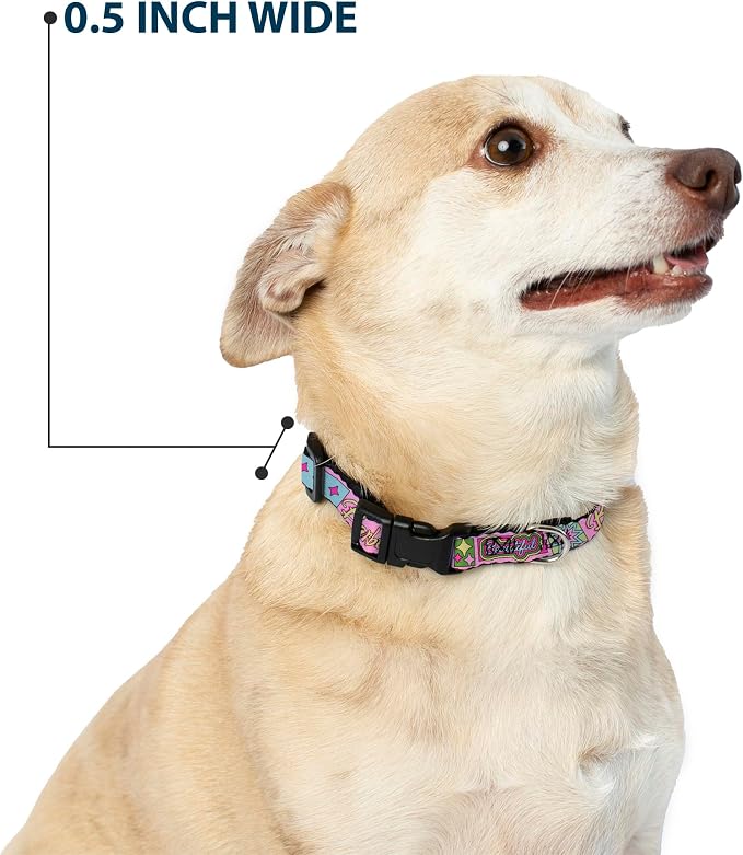 Barbie Plastic Clip Dog Collar