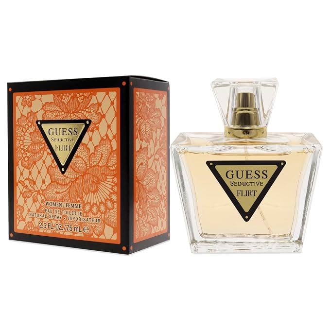 GUESS Seductive Flirt Eau de Toilette Spray Perfume for Women, 2.5 Fl Oz