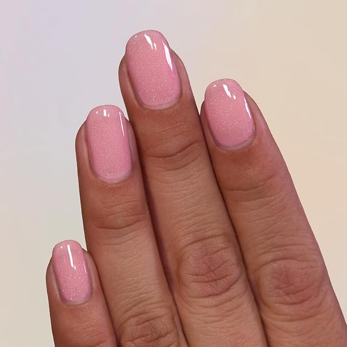 ILNP Dear Diary - Soft Pink Sherbet Holographic Crelly Nail Polish