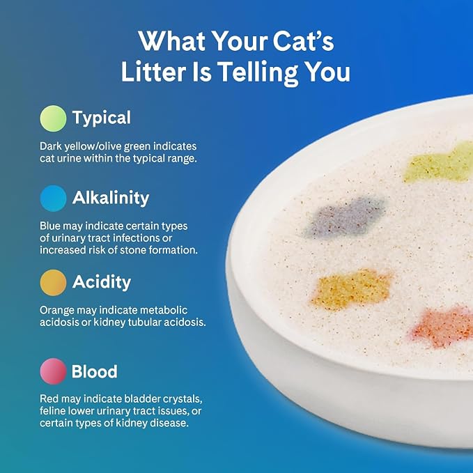 PrettyLitter Health Monitoring Cat Litter, Lotus Flower, 2-Pack, 6 lb. Bags | Up to 2 Months Supply, Non-Clumping, Advanced Odor Control, Automatic Litter Box Compatible, Color Changing Silica Crystals