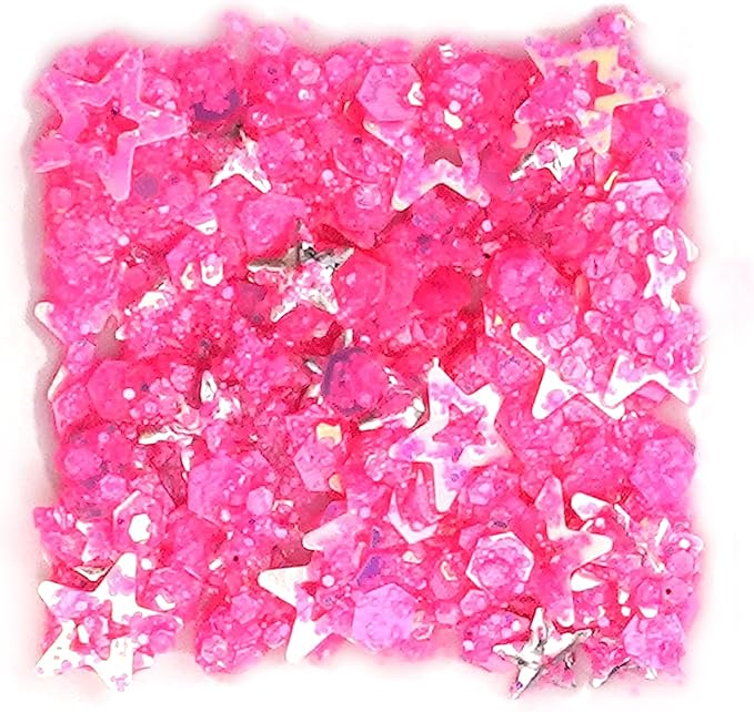 Secret of Pharaoh Holographic Chunky Glitter Gel for Face, Body, Hair - Pink Passion | Vibrant Colores, Festival and Party Makeup - Versatile and Long-Lasting Dazzling and Shimmering Effect