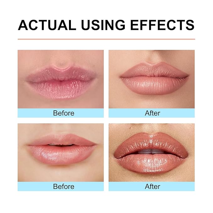 Peel Off Lip Liner, 3Pcs Matte Lip Stain Peel Off,Waterproof Long Lasting Highly Pigmented Color Peel Off Lip Stain Lipsticks Makeup for Women (Peel Off Lip Liner, 3Pcs)