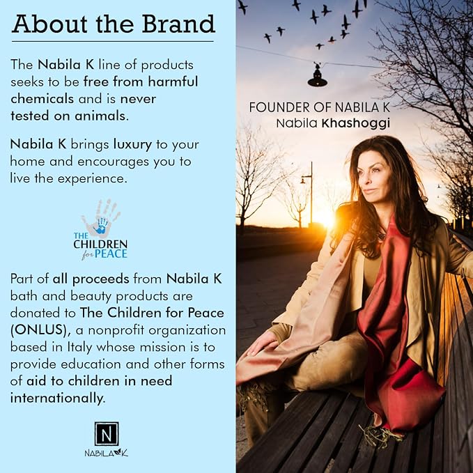 Nabila K – Ocean Tempest - Soy-Based Candle – Rose, Honeysuckle, Sweet Musk, Amber - Hand-Poured - Cotton Wick - Aromatherapy Candle w/Essential Oils - Made in USA - 14 oz