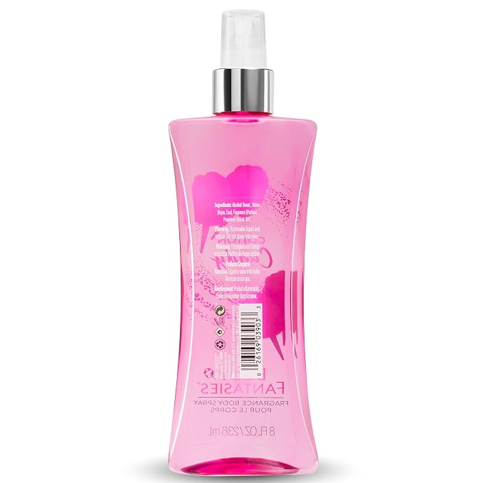 Body Fantasies Signature Fragrance Body Spray, Cotton Candy, 8 Fluid Ounce (Pack of 2)