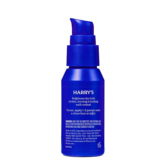 Harry's Hydrating Night Lotion, Night Moisturizer for Face, Lightweight 1.7 Fl Oz, 2 Pack