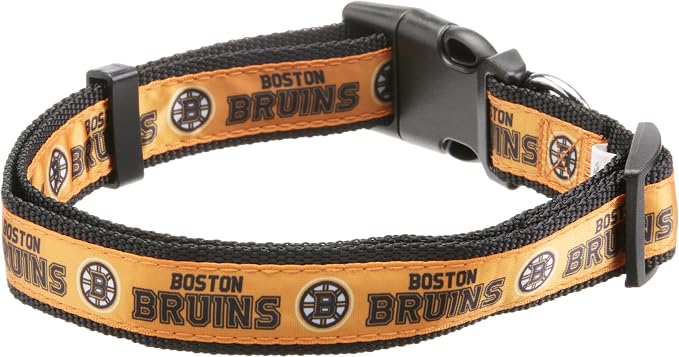 Pets First NHL Collar for Dogs & Cats. Adjustable, Cute, & Stylish! The Ultimate Hockey Fan Collar!