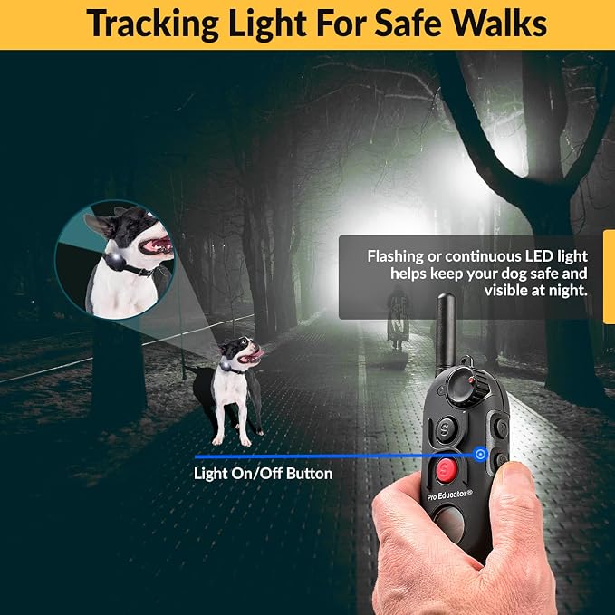 E-Collar Educator Pro Dog Training Collar with Remote, 2 Dogs