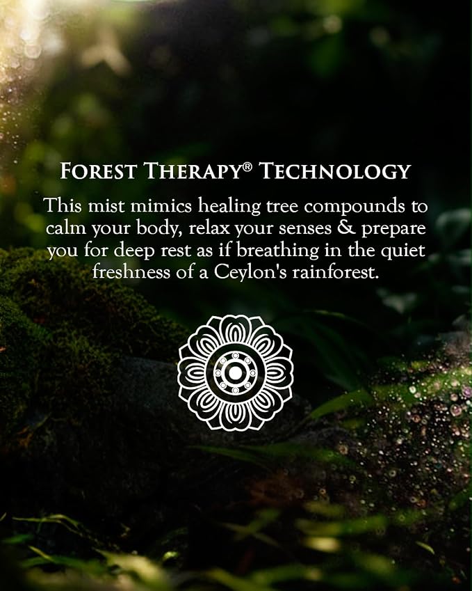 SPA CEYLON ForestVeda - Calming Body & Pillow Mist, Aromatherapy Stress Relief, Natural - Organic, Natural Body Mist & Room Spray 100ml