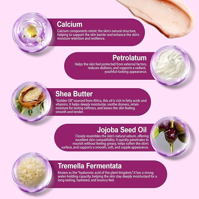 Calcium Enriched Multi Balm Stick, Collagen Moisturizing Stick, Nourishing Calcium Volume Multi-Purpose Balm, Skin Care All In One for Face, Eyes, Neck, Hydrating & Firming For All Skin Type 9g (2)