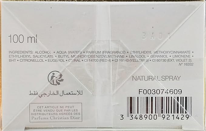Forever and Ever Dior by Christian Dior for Women - 3.4 oz EDT Spray
