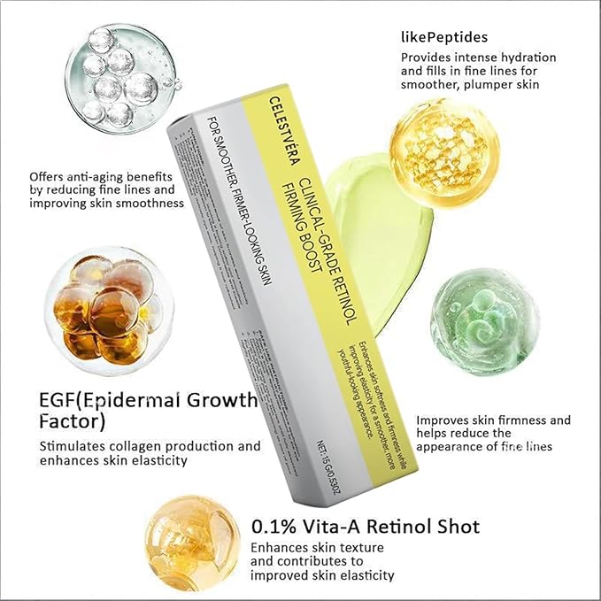 Celestvera Botoxmix Cream,Anti-Wrinkle Cream,Wrinkle Anti New Pore Minimizer Cream, Lift Tightening Retinol Booster, Retinal Serum, Advanced Body Lotion Bottle 1PCS