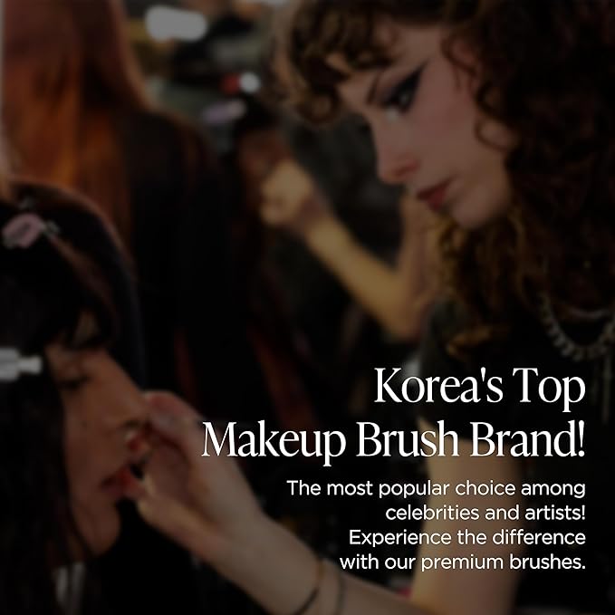 Piccasso Brush Korean Foundation Spatula – Professional Stainless Steel Makeup Tool for Thin, Seamless Foundation & Cream Blending (V-cut)