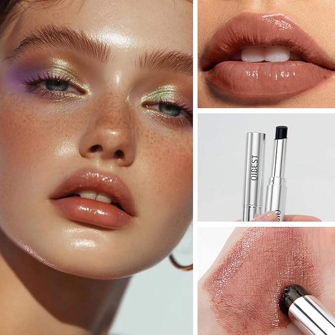 Honeynoir-Pink Honey Lipstick, Moisturizing Lip Color, Nourishing Lip Balm, Honey Noir Lipstick Suitable for All Skin Tones, Natural Lip Care, Long-Lasting Moisturization Non-Sticky (Black)