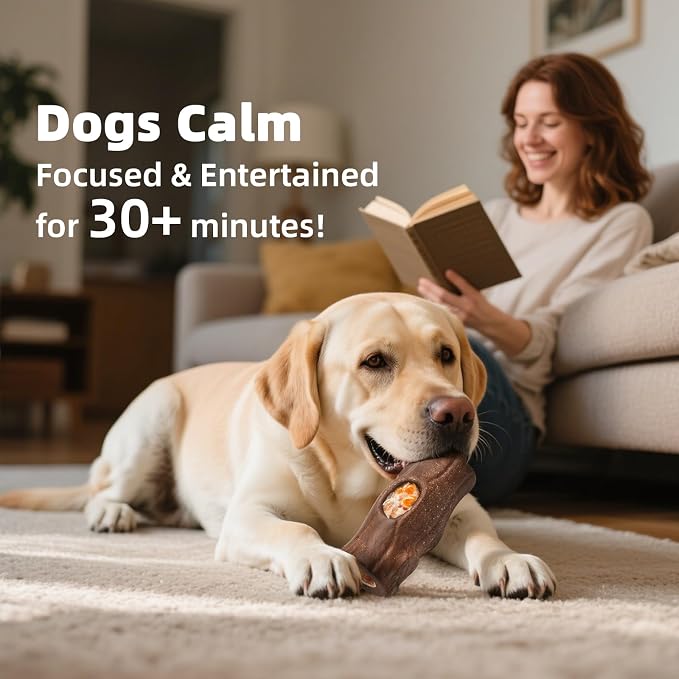 2 Pack Dog Toys for Aggressive Chewers Orange & Blue