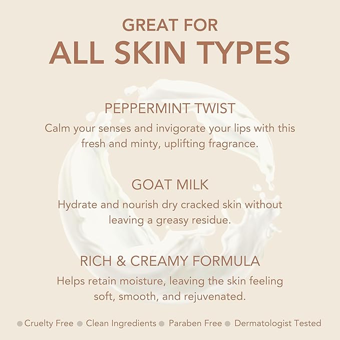 Dionis Goat Milk Body Lotion Peppermint Twist 8.5 oz (Pack of 1)