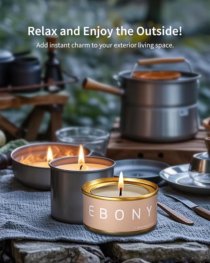 Scented Candles Gift Set, Natural Beeswax Aromatherapy Candles for Mother's Day, Birthday, Christmas, Holiday Gift Ideas for Women, Small Portable Tin Travel, 6-Pack Variety Luxury Home Scents