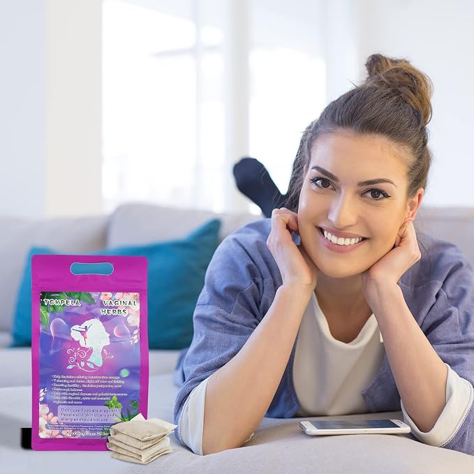 TOKPELA Yoni Herbs for Cleansing, 100% Organic V Steaming Herbs(Filter Bag Packaging), Yoni Kit, V Steam Herbs Tone & Rejuvenate for Women - V Cleansing,Ph Balance(20 Steams)