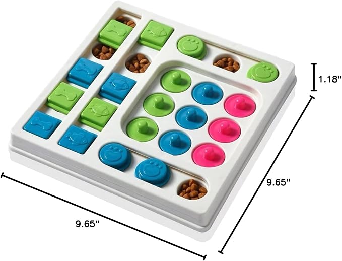 Cat Puzzle Feeder ,Cat Puzzle Toy ,Interactive Slow Feeder Kitten Toys ,Maze Hidden Food Pet Feeder,Toys for Bored Indoor Adult Cats