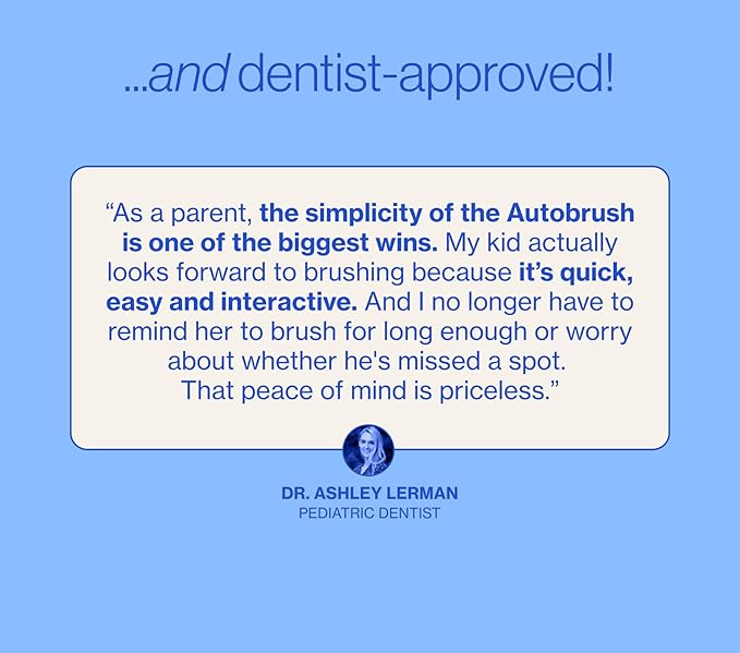Autobrush Fluoride Foaming Toothpaste for Kids, Strawberry Flavor, Whitening & Deep Cleaning, Travel Friendly, Anti-Cavity (Pack of 2)