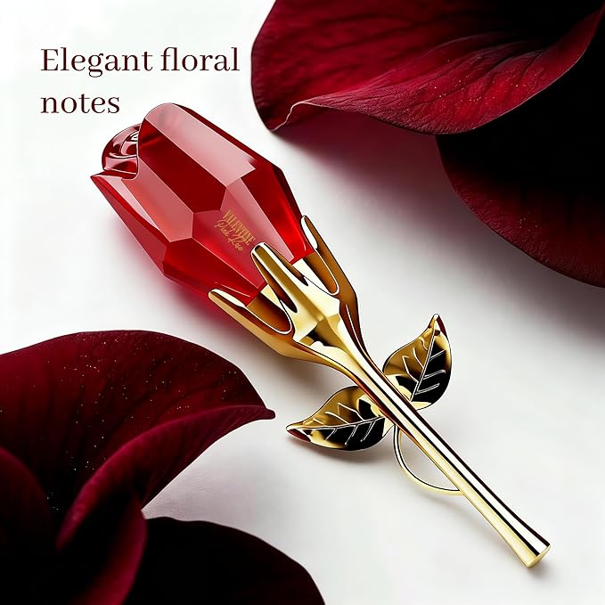 A CENTER Valentine Pink Rose 2-Piece Fragrance for Women 1.7 Fl Oz Each | Long Lasting Oriental Floral Perfume | Elegant Size Eau de Parfum Duo | Cologne Gift Daily Use