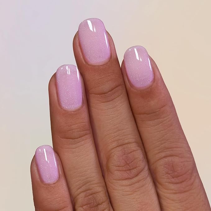 ILNP Claire - Baby Pink Holographic Crelly Nail Polish