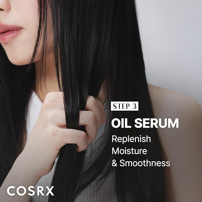 COSRX PEPTIDE-132 Hair Bonding Mini Kit – Travel-Size Shampoo & Treatment + Full-Size Oil Serum, Keratin Treatment Hair Gift Set for Damaged, Dry Hair, Scalp Treatment for Dandruff, Dry & Itchy Scalp
