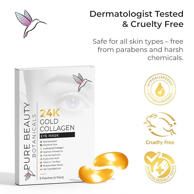 24K Gold Collagen Eye Mask