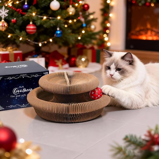 Goosheep Cat Toy Interactive for Indoor Cats Scratcher
