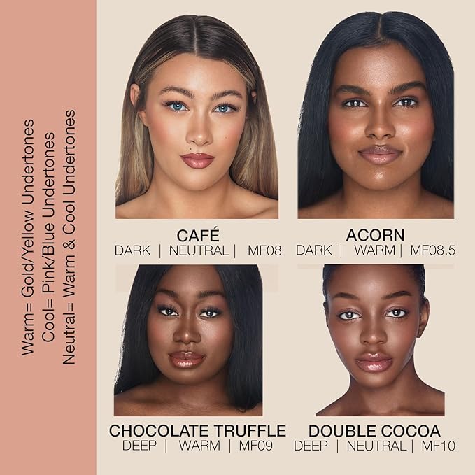Bellapierre Mineral Foundation SPF 15 – Loose Powder Foundation, Full Coverage Mineral Makeup with Matte Finish – Vegan, Cruelty Free, Hypoallergenic, Oil & Talc Free – 0.32 oz - Café