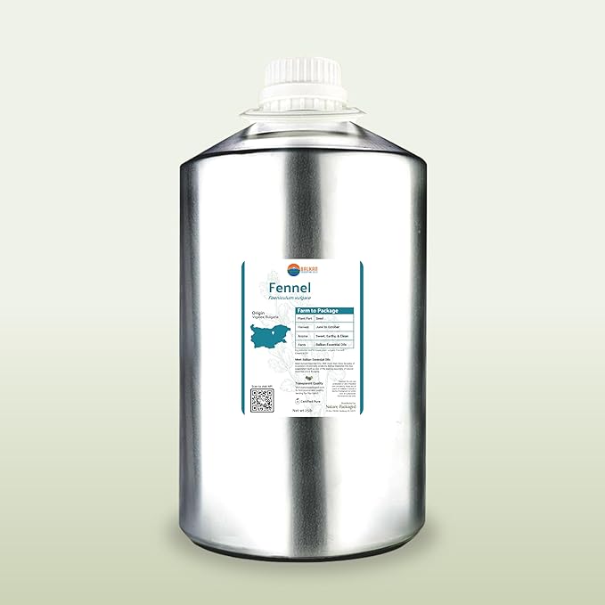 Fennel Essential Oil (Sweet Fennel) - Direct from Balkan Essential Oils - Pure Aromatherapy Diffuser Oils | 100% Pure Therapeutic Grade Natural Aceite de Hinojo - 22lbs