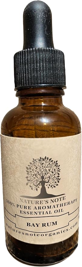 Aromatherapy Essential Oil - 100% Pure Aromatherapy Grade Essential Oil by Nature's Note Organics (10 Ml, Bay Rum)