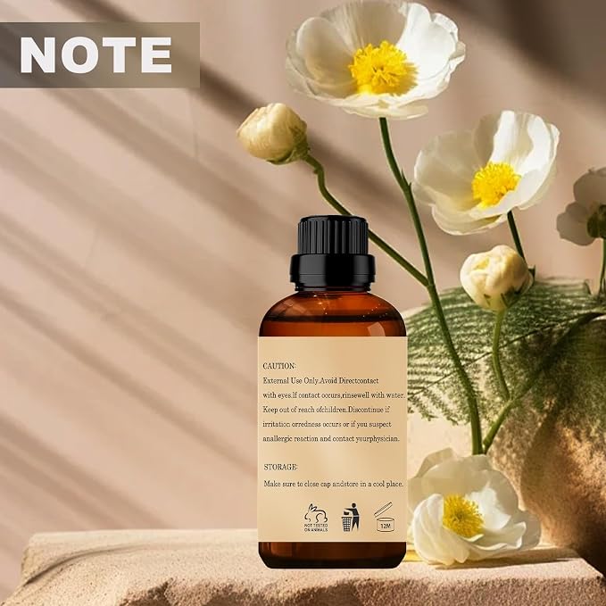 Chamomile Essential Oils 120ML, 100% Pure and Natural Essential Oil with Dropper for Aromatherapy Diffuser - 4 Fl Oz/Chamomile