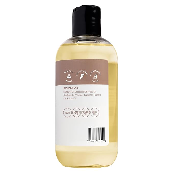 Her Fantasy Box | Body Splash Hydrating Body Oil - Moisturizing, Non-Greasy Formula for Soft, Smooth Skin - All-Natural, Lightweight & Nourishing (8 Fl Oz, Unscented)
