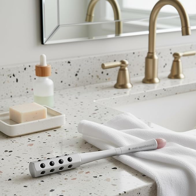 Mei Apothecary Germanium Wand Lifting Face Roller | Face Massager Tool for Skin Rejuvenation, Anti-Aging & Relaxation | Facelift Wand for All Skin Types