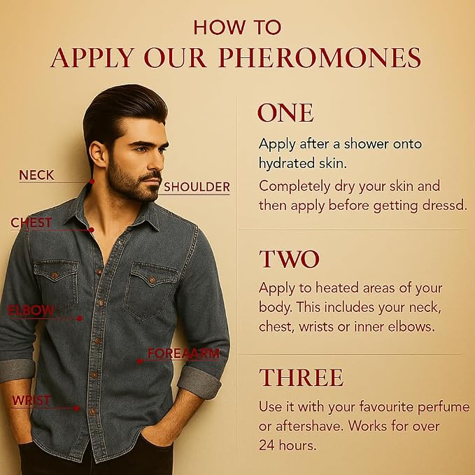 Gay Pheromone Cologne for Men Original 0.17 fl oz - 48-Hour Long Lasting Body Oil Crafted for Gay Men - Men's Cologne Perfume Pheromone Oil with Natural Orange Blossom and Sandalwood